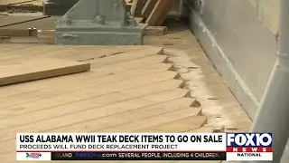 Battleship Memorial Park to sell original USS Alabama WWII teak deck items