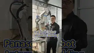 Panasonic robot automatic welding #manufacturing #diy #workshop #chassis #processing #vehicle