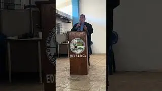 Lic Benedicto Perlera Ignauracion de la escuela de manejo EDEM en Morazam