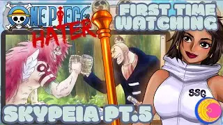 SKYPEIA PART 5! One Piece Hater Starts One Piece! | @KrashedCosplay Reaction