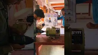 synchronous motor speed measuring by tachometer | ITI skills test
