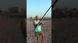 PESCA DE ANJOVA Y PALOMETON  SURFCASTING, ANJOVA AND PALOMETON SURFCASTING FISHING, VALENCIA ESPA&Ntilde;A