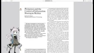 Protection and the Control of Information Sharing in Multics