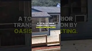 🏠 Old siding. Uneven ground. #DeckTransformation #ExteriorRemodel #SidingRepair #GeorgiaContractors