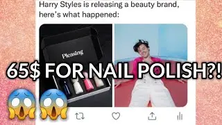OMG HARRY STYLES STARTS A MAKEUP BRAND