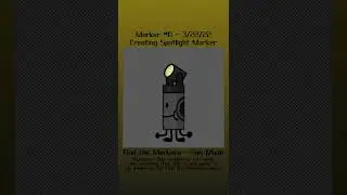 Creating Spotlight Marker | Find the Markers - Fan Made | Speed Draw | #6