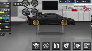 I'm testing out the R8 to see it in action/pixels car race 🏎 