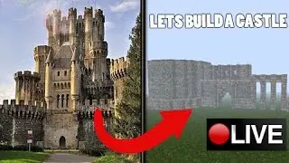 Minecraft: Medieval Castle Build - LIVE #Jeracraft