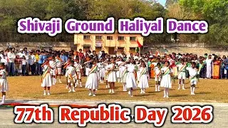 Haliyal Shivaji Ground Dance Program | 77th Republic Day 2026 | Vlog With Chandu |