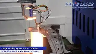 Han's Laser 3D 5 axis Fiber laser cutting machine