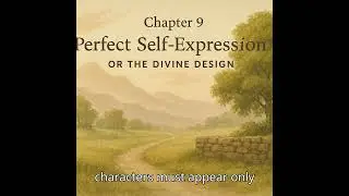 🌟 Perfect Self-Expression & The Divine Design &mdash; Chapter 9 | The Game of Life and How to Play It ✨