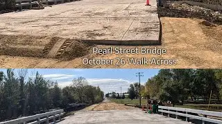 Pearl Street Bridge October 26 Walk Across #gopro #bridges #bridgebuilders #bridgebuilding
