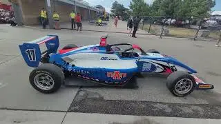 USF2000 Race Cars at the Honda Indy 2025