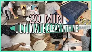 20 MINUTE ULTIMATE SPEED CLEAN WITH ME | CLEANING MOTIVATION