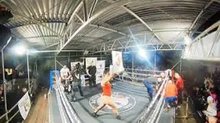 Didcot Boxing Academy 360 Mayhem at the Marlborough Charmaine White Vs Jane Ellis