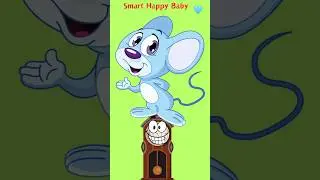 Boom Boom 💙 #smarthappybaby #kidssong #babysong #hickorydickoydock #englishnurseryrhymes