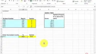 Hide VLOOKUP Error Message Exercise- Solution video link shown in description