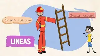 Geometr&iacute;a: L&iacute;neas, rectas, curvas, abiertas y cerradas │ Matem&aacute;ticas, 1&ordm;Primaria