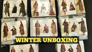 Baroque Unboxing  Winter New Collection 2023 Parcel Ship To UK #usmanfashion #baroque #winter2023