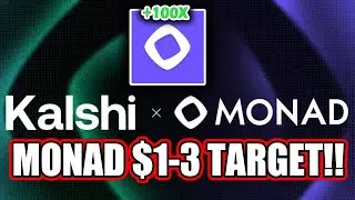 MONAD DEPOSITS AND WITHDRAWALS ON KALSHI NOW LIVE!! HUGE NEWS FOR MONAD!!