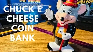 Vintage Chuck E Cheese Coin Bank
