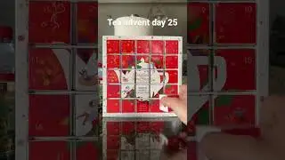 Tea Advent Calendar Day 25 | Tea Vlogmas | Christmas Advent 2022 #tea #advent #vlogmas #christmas