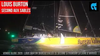 Vend&eacute;e Globe 2020 - Louis Burton sur Bureau Vall&eacute;e 2, second aux Sables d'Olonne