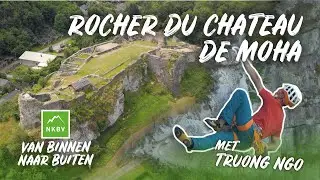 Klimmen in de buurt van Nederland: Rocher du Chateau de Moha