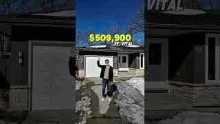 $509,900 Winnipeg Bungalow Located In St. Vital🤩🏠 #winnipeg #winnipegrealestate #housetour