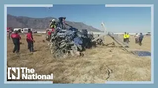 Two killed as firefighting helicopter crashes in Turkey