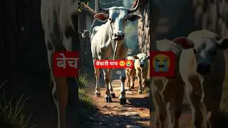 lonely Wite calf #cow #calf #animals #pets #humanity #help #success #cow #babyanimal #emotional