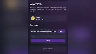Using TikTok | Tapswap code || tapswap code  Using TikTok #tapswapcode