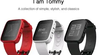 Weloop tommy умные часы smart watch HD [pebble watch clone]