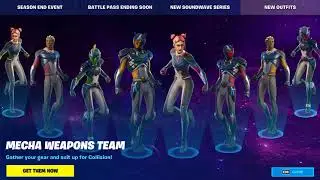 New Mecha Weapons Team Skins