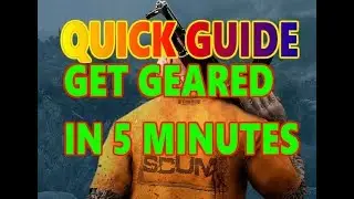 SCUM | PC | QUICK GUIDE | TUTORIAL | HOW TO MAKE STARTUP ITEMS