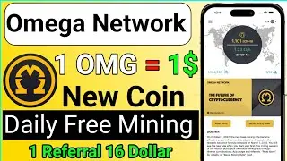 Omega Network New Coin|| Omega Network Free Mining|| Omega Network create account|| Omega Network