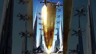 Solar Storm Shield Activation ☀️⚡ | Golden Barrier Over the Colony