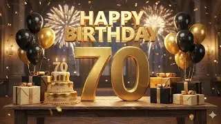 Happy 70th Birthday Song | Happy 70th Birthday Song for Dad or Grandpa | The Spotlight