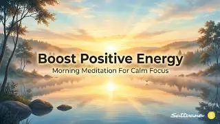 Super Boost Positive Energy &bull; Wake Up Morning Meditation Music for Calm Focus Mental Clarity Balance