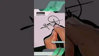 M stylish signatures || Mahnoor name signature style #mahnor #signature #art #youtube #shortvideo
