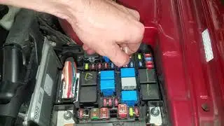2010 Kia Forte AC Relay & Fuse, Blower Motor Relay & Fuse