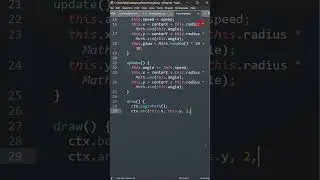 Particle Orbit Animation | HTML CSS JavaScript