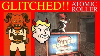 GLITCHED!! Atomic Roller Machine Tour & Location Review walkthrough guide Fallout 76 Atomic Shop