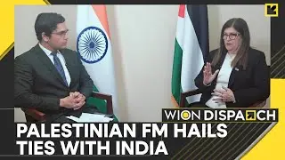 Palestinian FM Praises India's Solidarity With Palestine | WION Dispatch