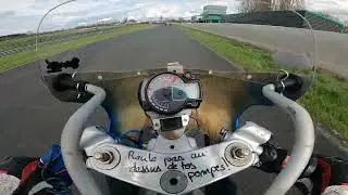 Roulage sur le circuit de la Châtre, le 18/03/23