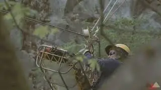 Twin tension rope system deployment