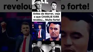 Veja o que Charlie Kirk disse antes de partir sobre JESUS