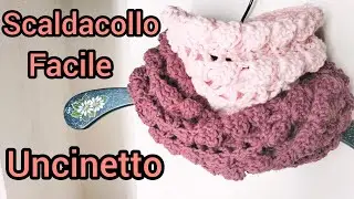 Scaldacollo Facile e veloce all'uncinetto