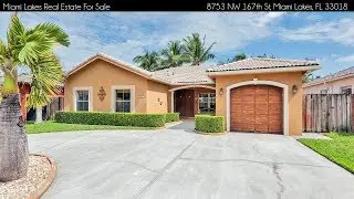 Miami Lakes Real Estate For Sale, 8753 NW 167th St, Miami Lakes, FL 33018