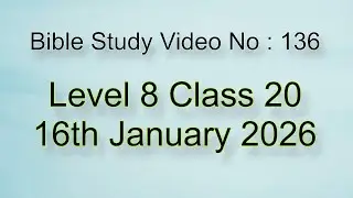 Level 8 Class 20